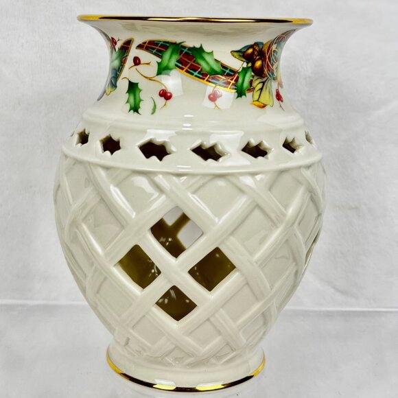 Lenox Dimention Collection Holiday Tartan Fragance Warmer Wax Melt - Picture 4 of 11